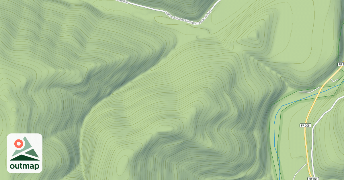 Map of LOWER SADDLE TIE
