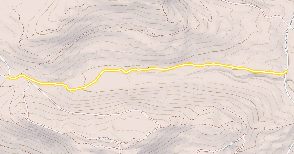 Map preview of Forest Road 6120-111