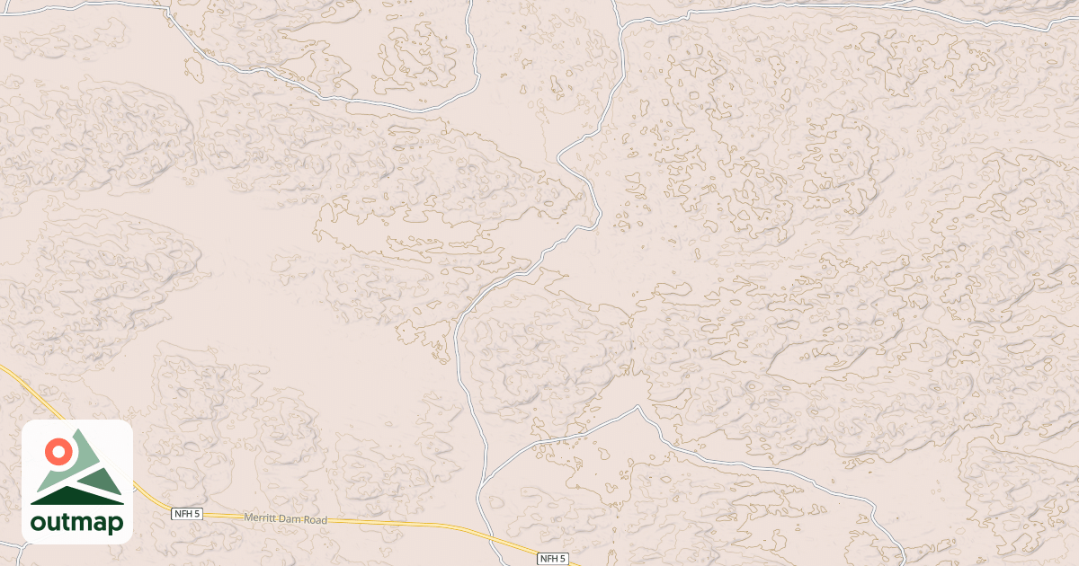 Map of GUNNERY RANGE