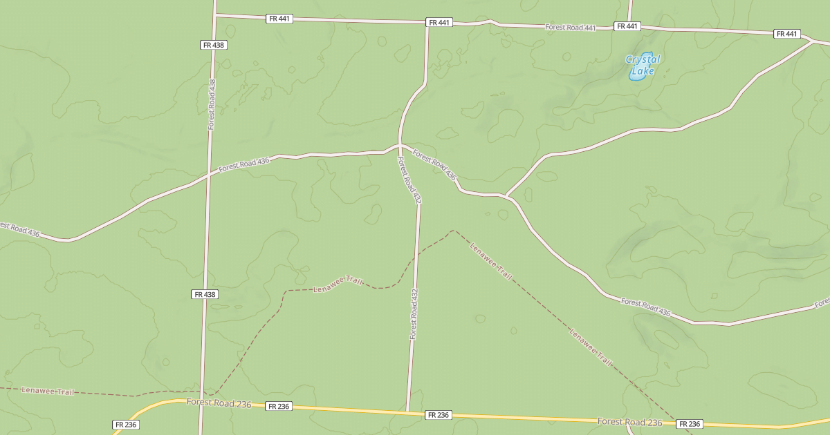 Map preview of FR 432