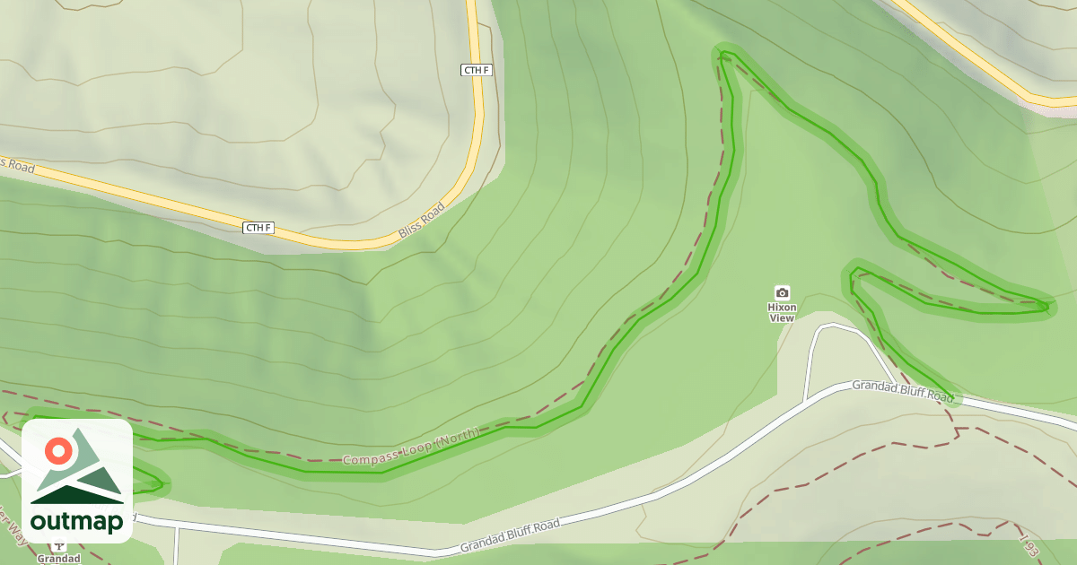 Map of Compass Loop (North)