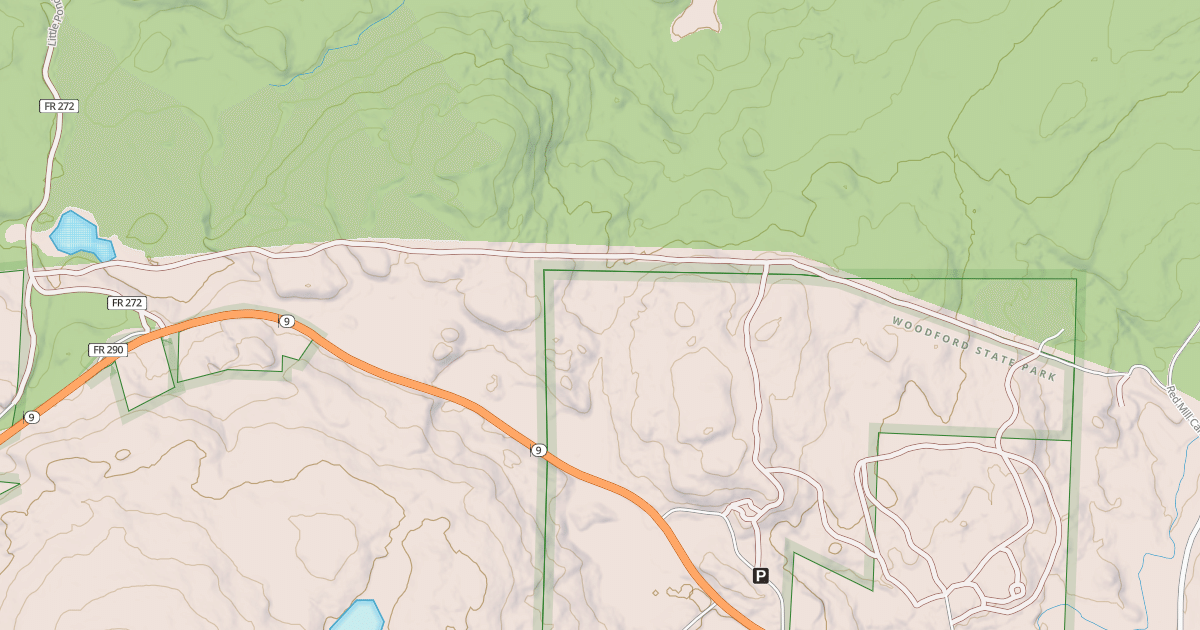 Map preview of Woodford Powerline East