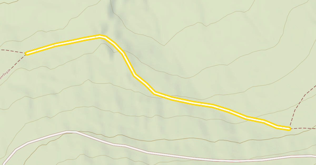 Map preview of Prosper Trail