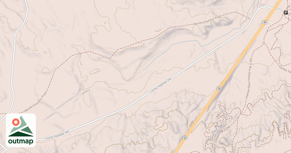 Map of COLE CREEK