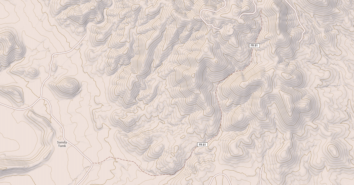 Map preview of SAND WASH