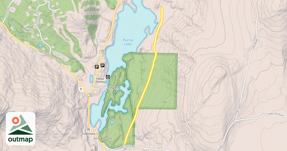 Map of Sunset Beach Road