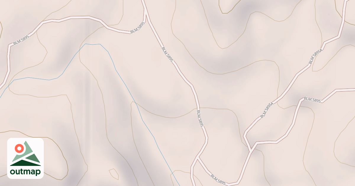 Map of BLM National GTLF Public Motorized Roads d5974fdc-cc08-4db2-93c6-0ed140b92c41