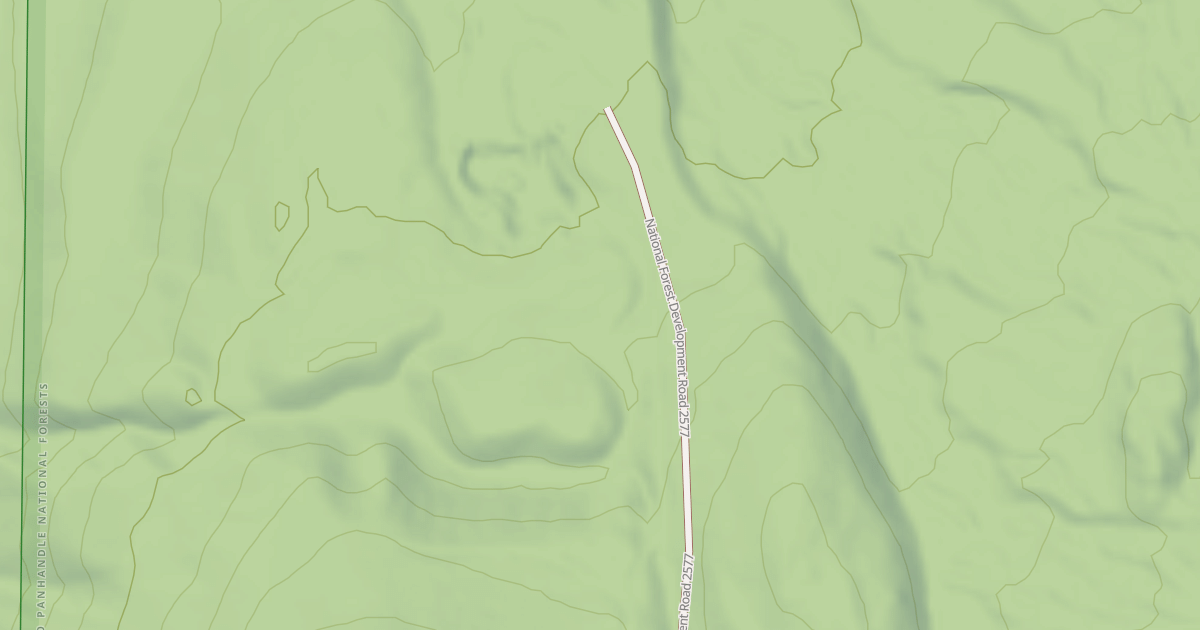 Map preview of COPPER FALLS F