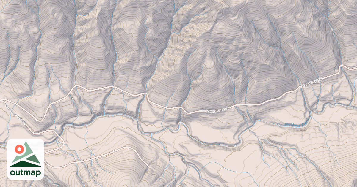 Map of USFS Motor Vehicle Use Map Roads {91300926-3A73-4D15-AA7B-40C5CA4CA466}