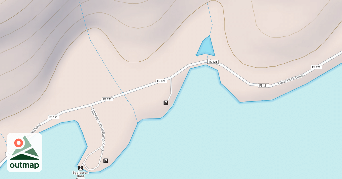Map of EGGLESTON PARKING