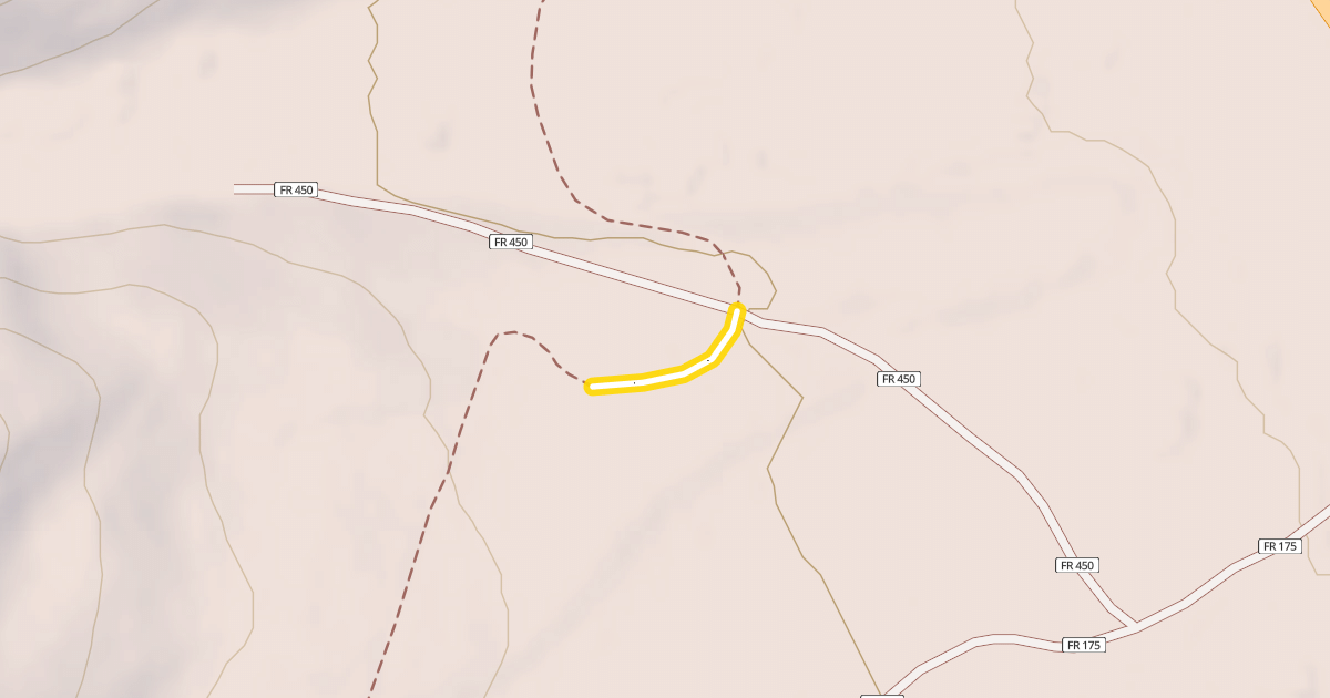 Map preview of Harriman Trail