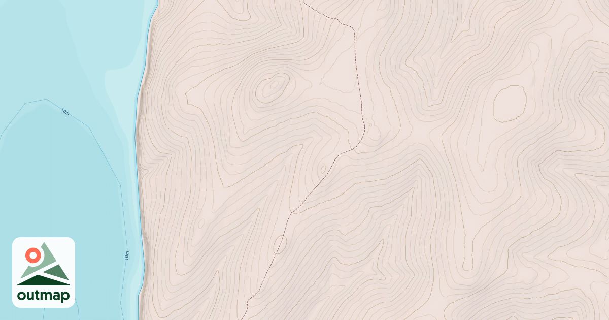 Map of Willow to Nome Winter Trail