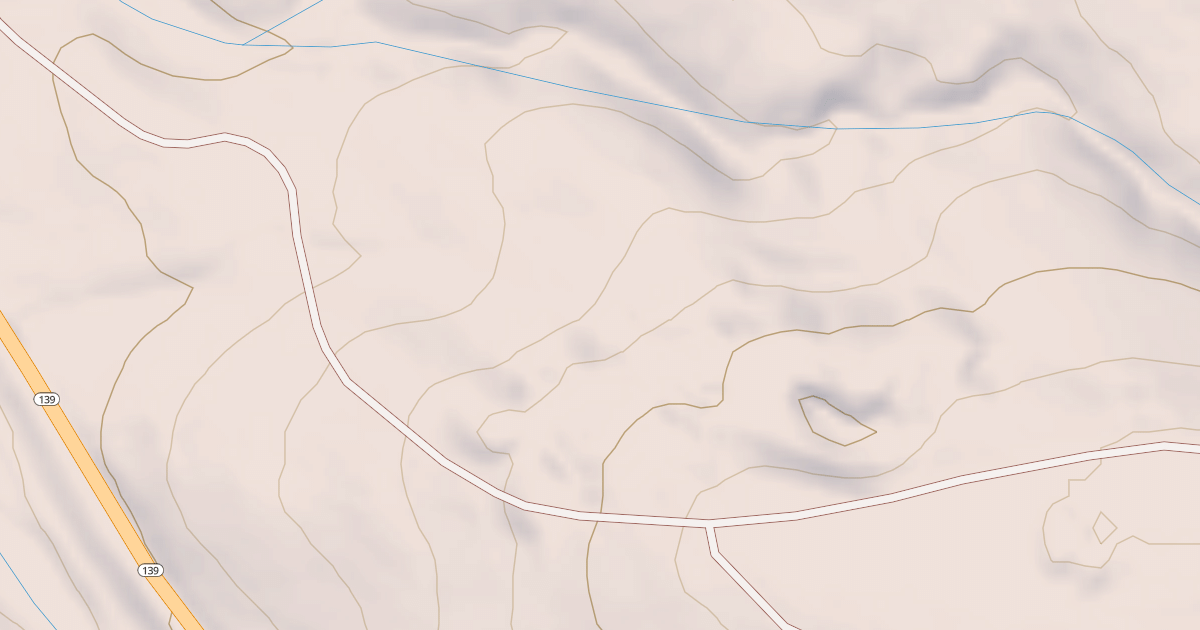 Map preview of LOST CABIN SPUR