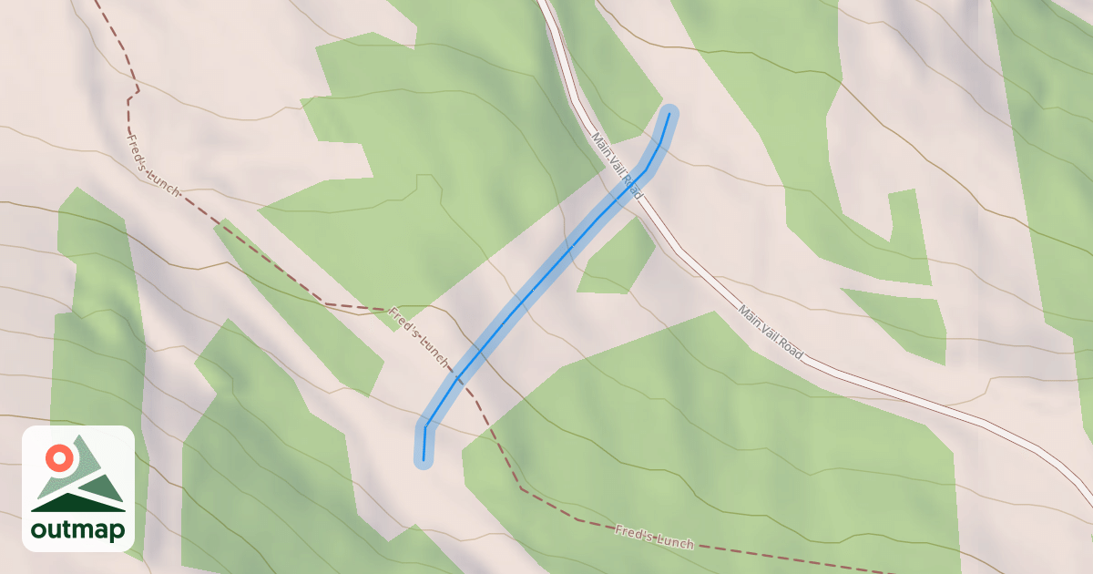 Map of Chaos Canyon
