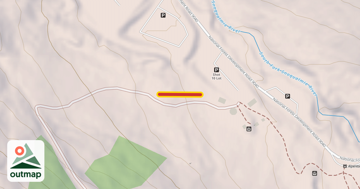 Map of Alpental Carpet