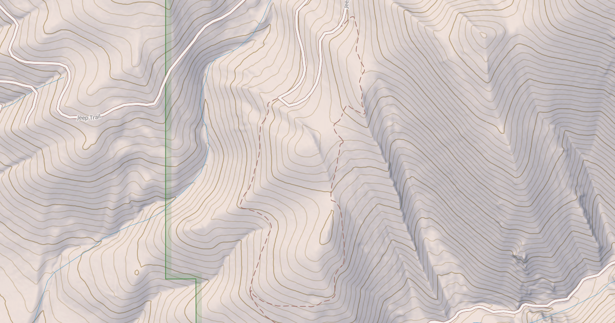 Map preview of Felix Canyon East