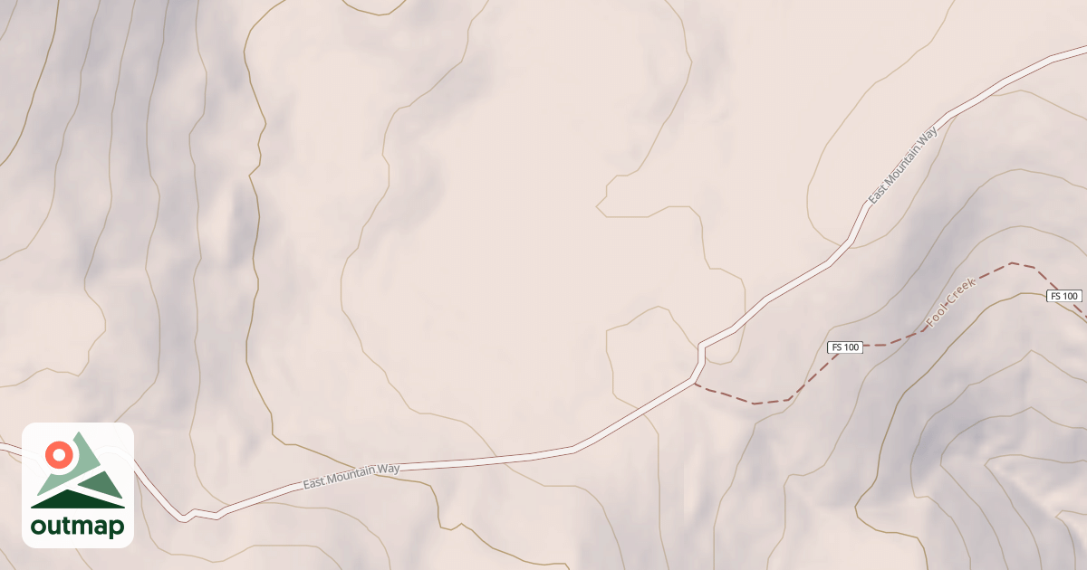 Map of East Mountain Way