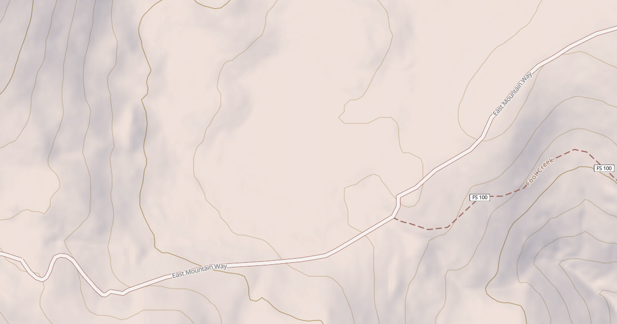 Map preview of East Mountain Way