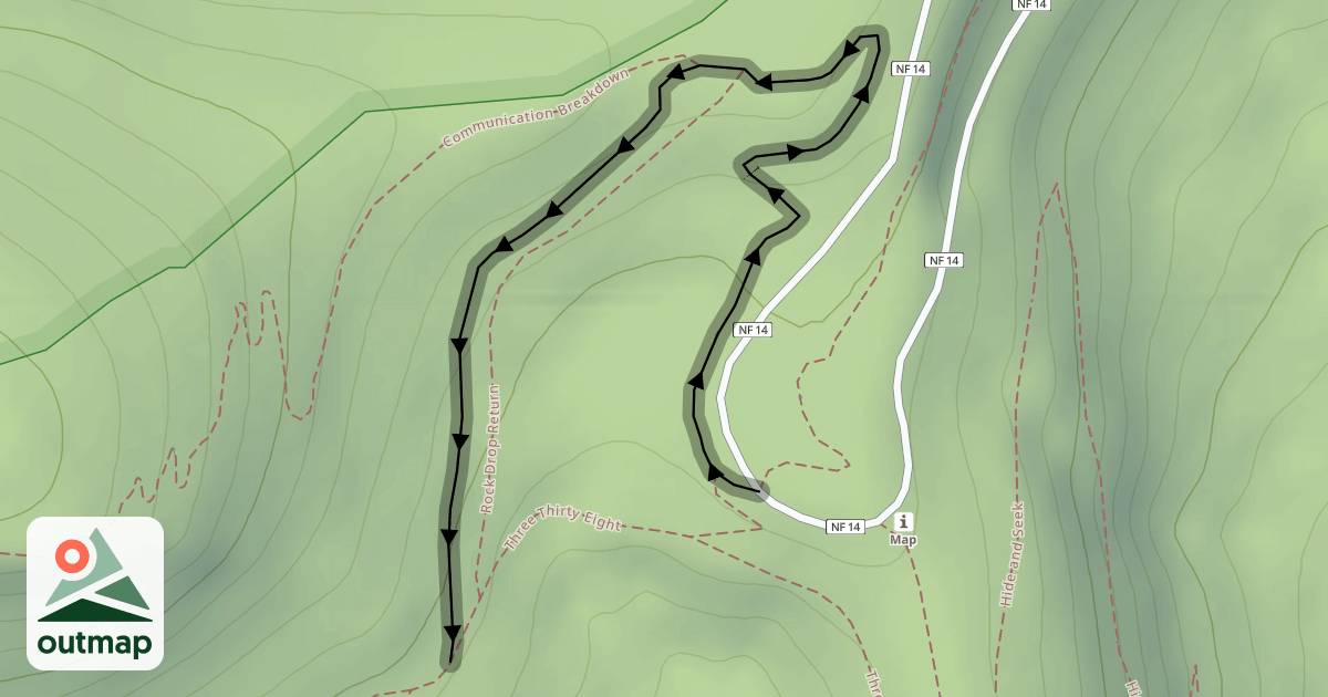 Map of Rock Drop