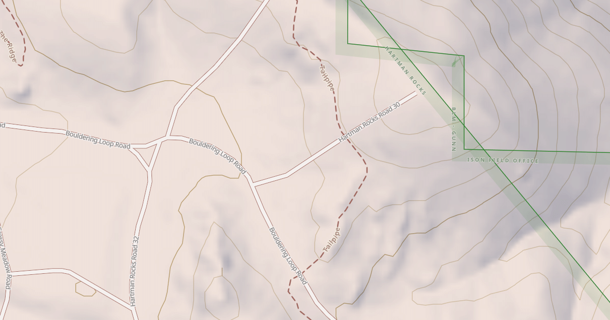 Map preview of BLM National GTLF Public Motorized Roads 4c5217e8-364c-4feb-b4f5-24b21cb0bdf1