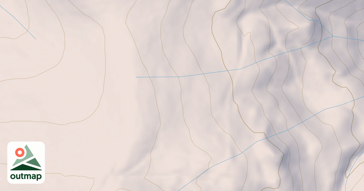 Map of CABBAGE SPUR A