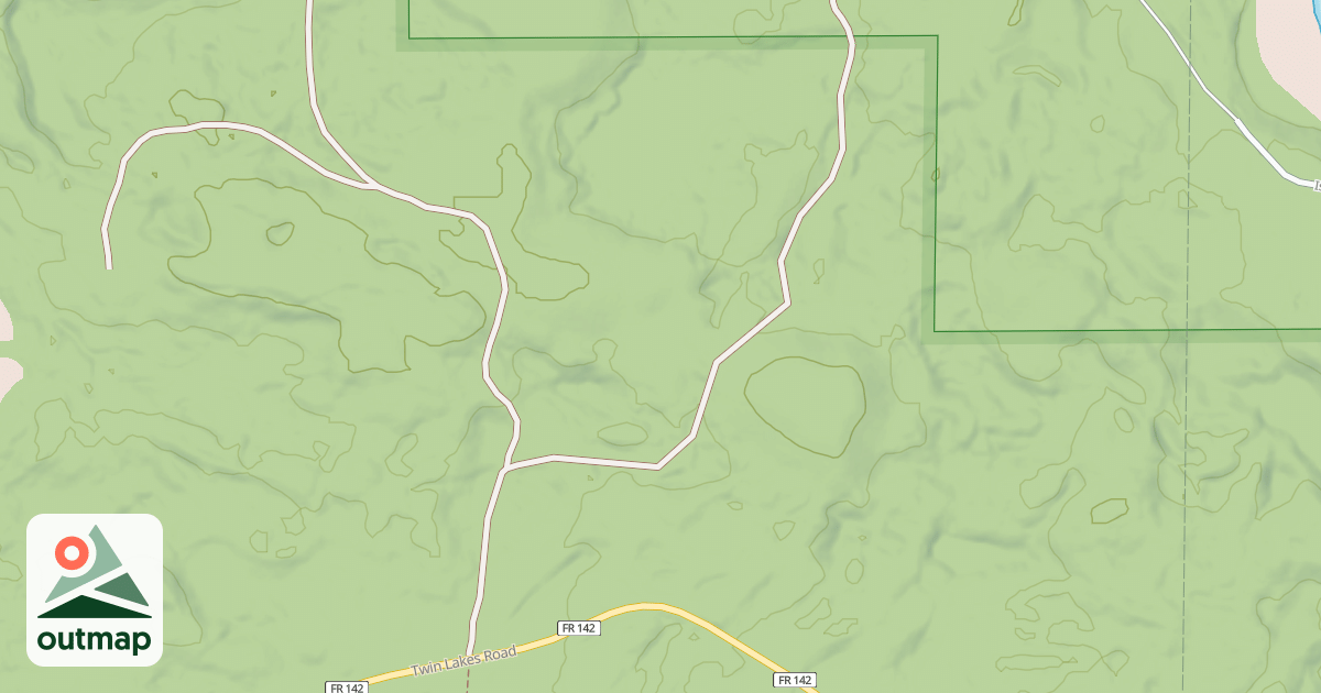 Map of FR 142C