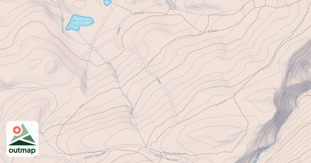 Map of 8384h