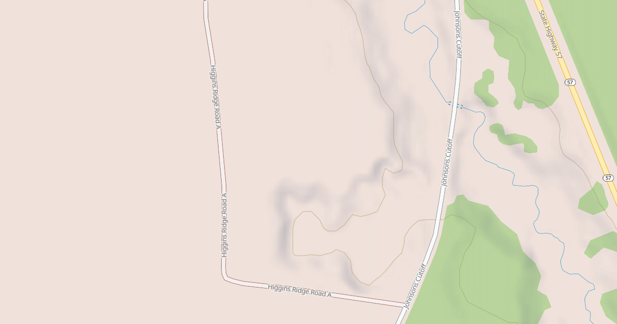 Map preview of HIGGINS RIDGE A