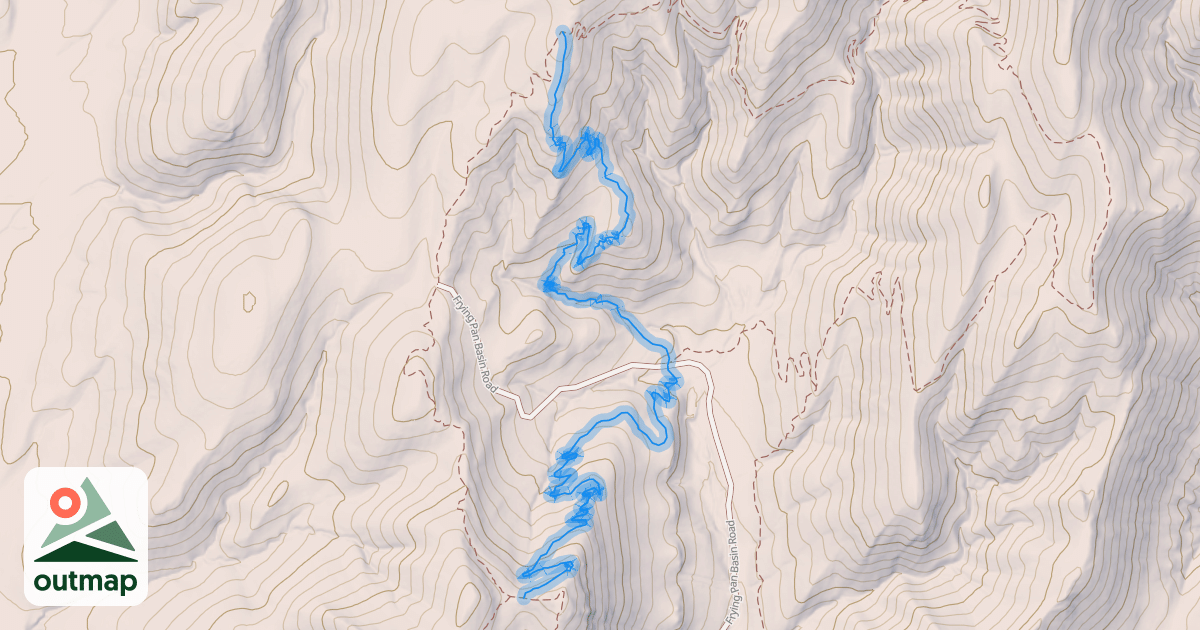 Map of Mother Lode North