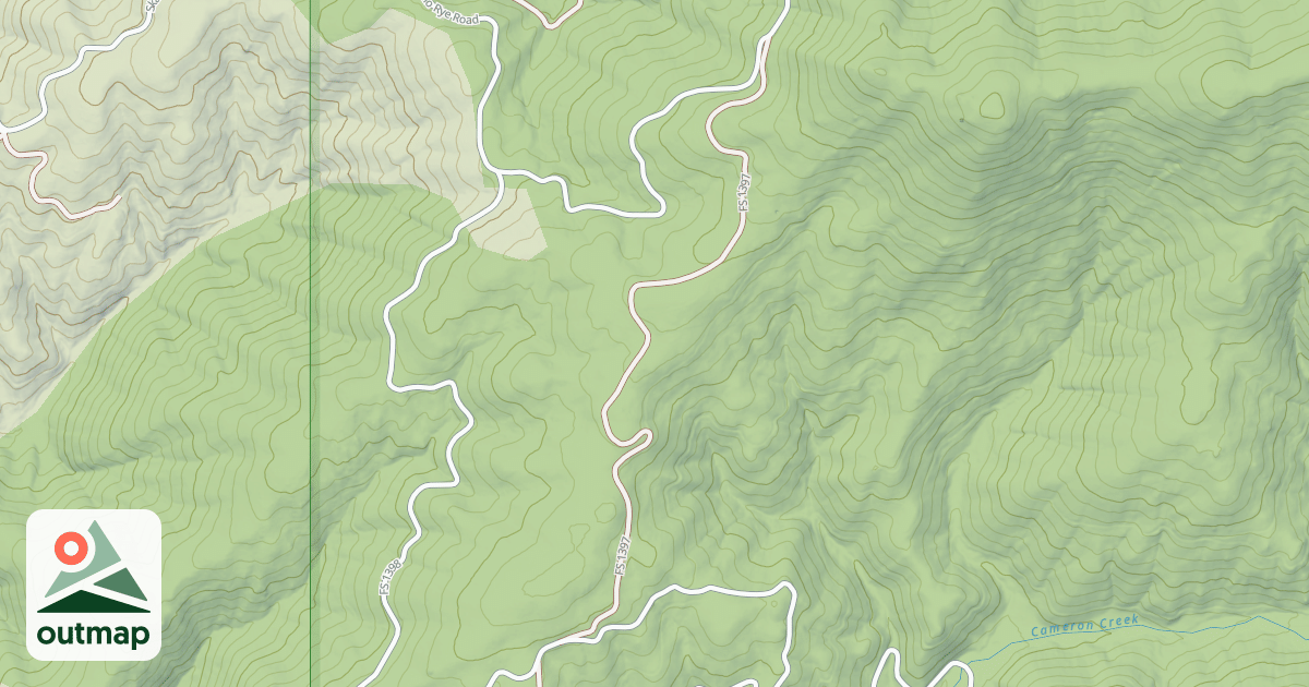 Map of (FDR) NORTH CAMERON