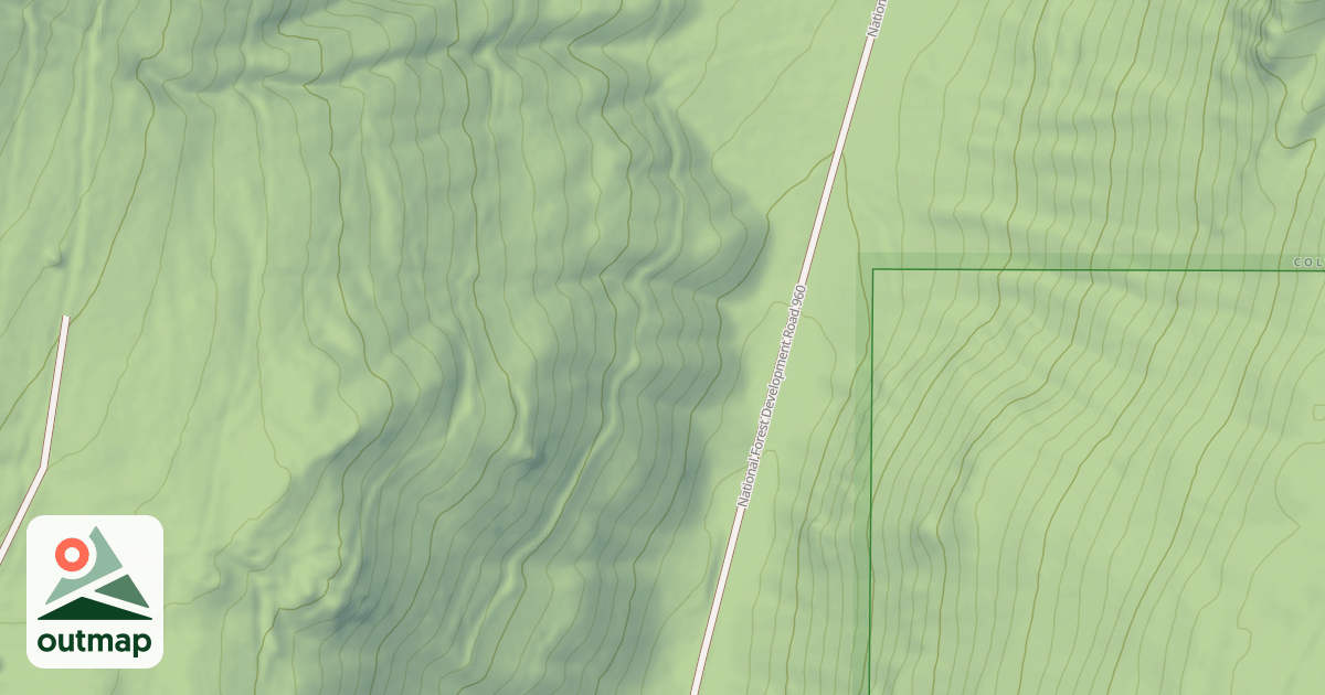Map of USFS Motor Vehicle Use Map Roads {49B1F7B0-977F-4A7E-876E-E3244D944CCA}