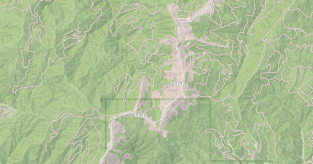 Map preview of HARRIS CREEK SUMMIT