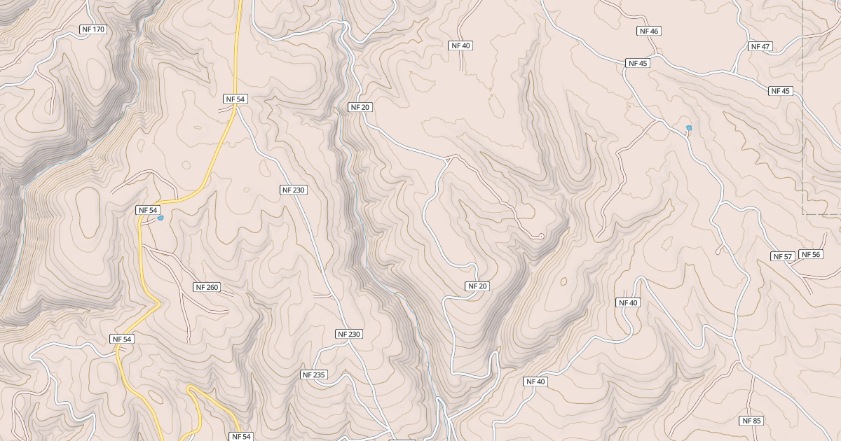 Map preview of USFS Motor Vehicle Use Map Roads {761F6F2D-53E6-4FFF-94BB-92C9F9FE250D}