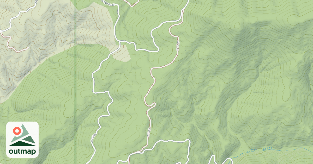 Map of (FDR) NORTH CAMERON