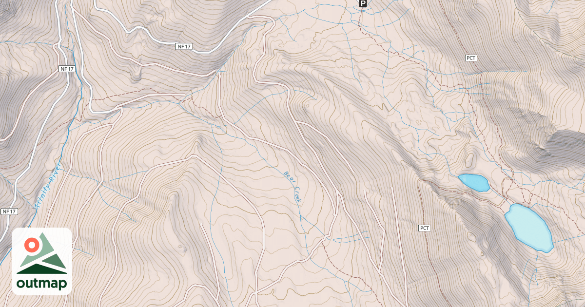 Map of BEAR CREEK