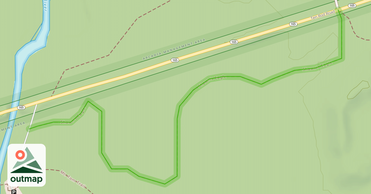 Map of Shawn's Eagle