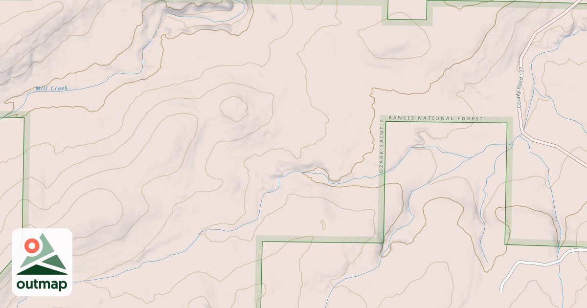 Map of USFS National Forest System Roads {95498535-C6CE-4E95-A64A-0FEAEBAEE265}