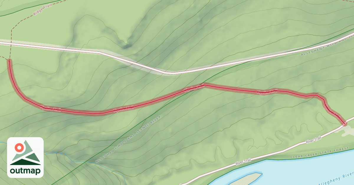 Map of Pipeline Trail