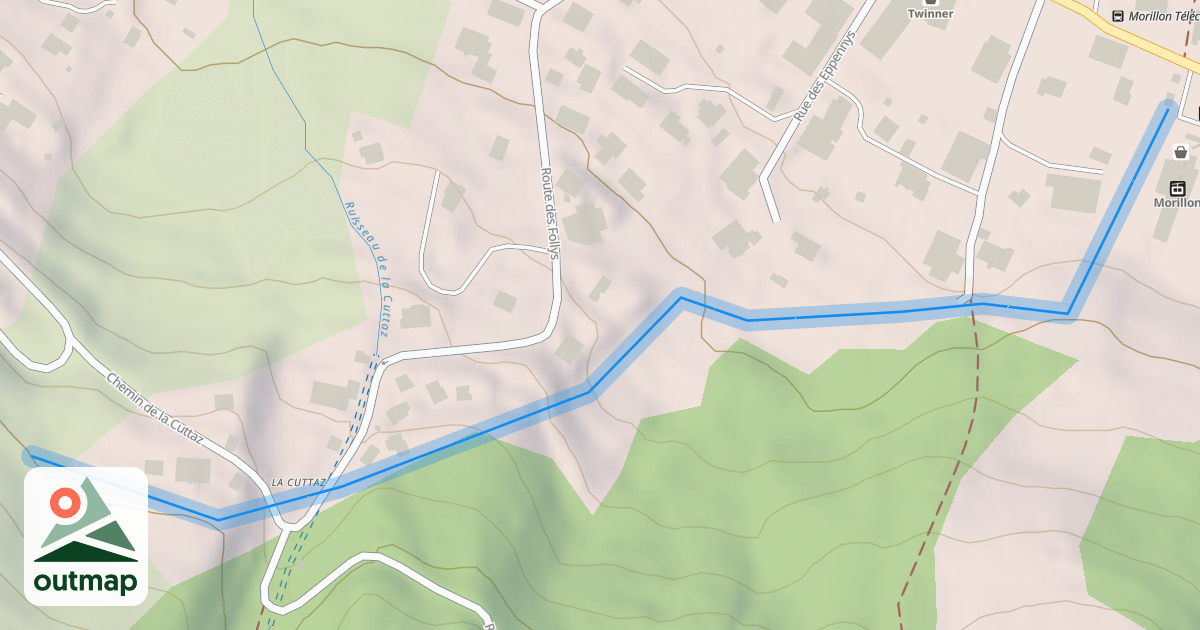 Map of Labérieu