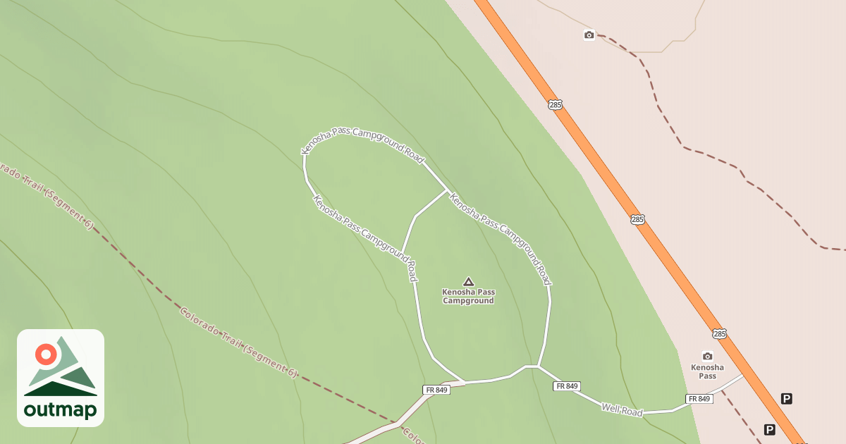 Map of HANDPUMP ACCESS SPUR