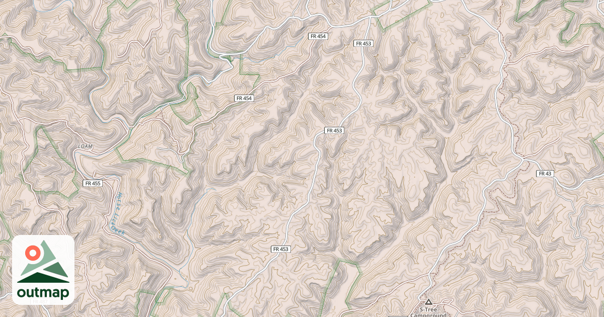 Map of CARPENTER RIDGE