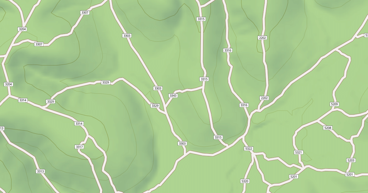 Map preview of USFS Motor Vehicle Use Map Trails 20033
