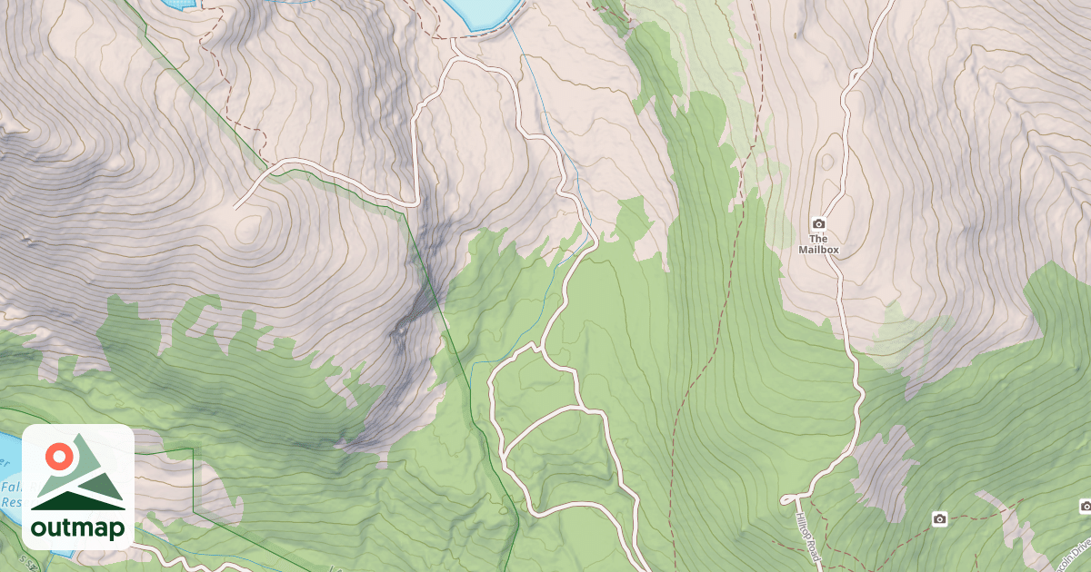 Map of LOCH LOMOND