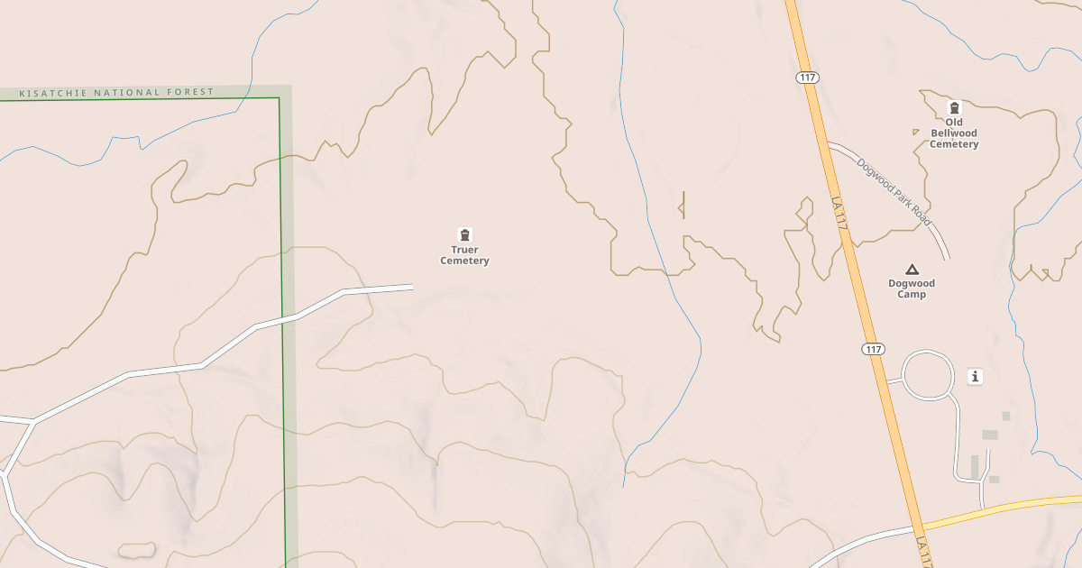 Map preview of USFS Motor Vehicle Use Map Roads {205BA5BB-C287-461C-A576-41A934582808}