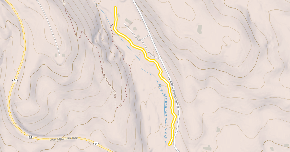 Map preview of Ranch Loop