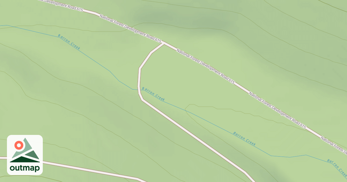 Map of BARRON VIEW