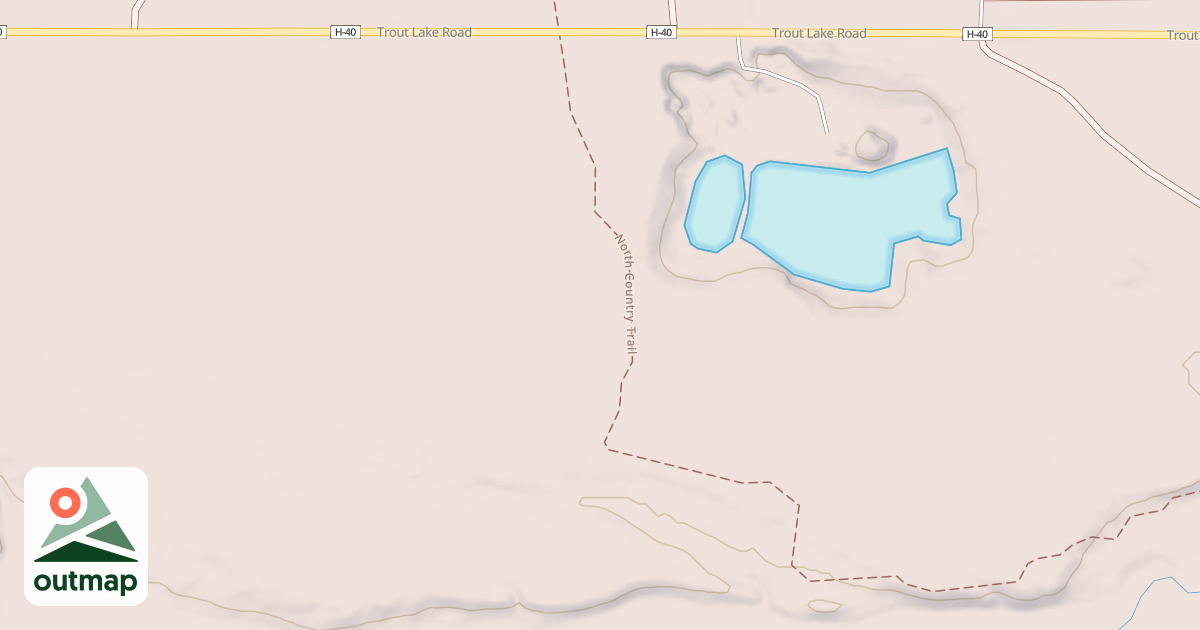Map of BIG SPRING PIT WEST