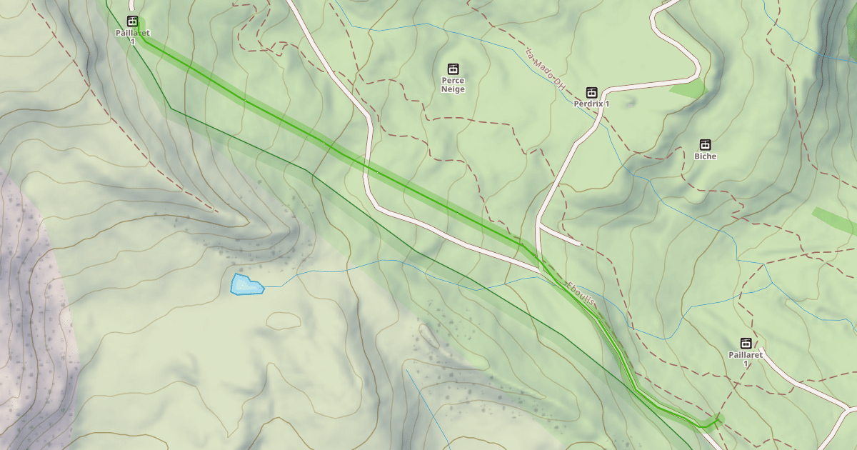 Map preview of Paillaret