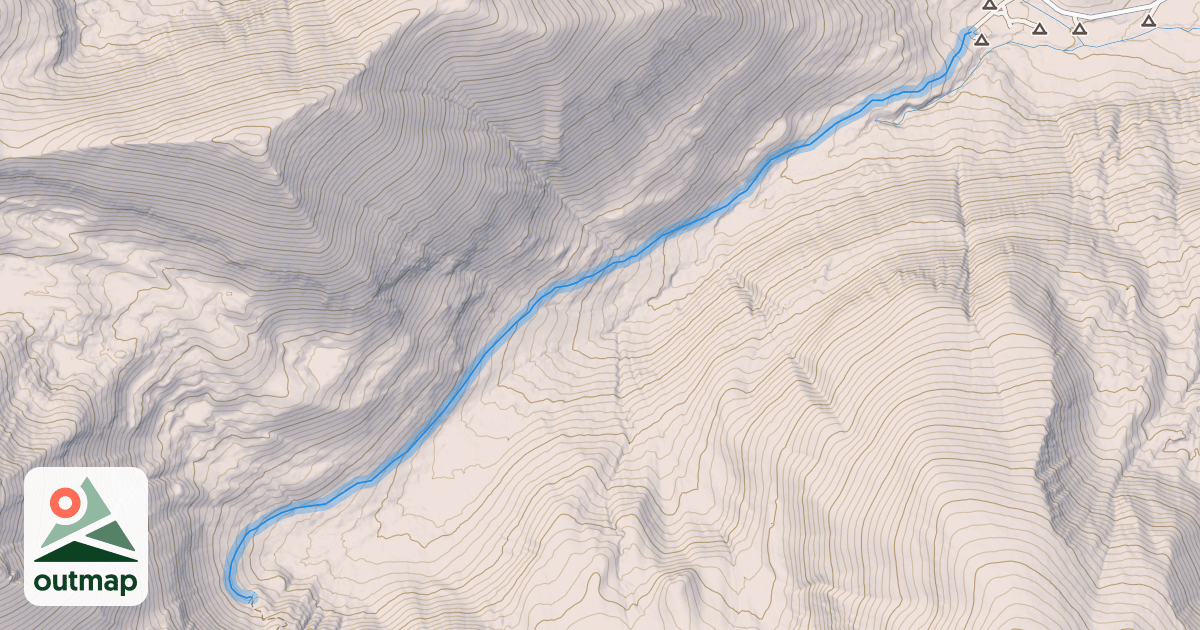 Map of Bell Lake Road