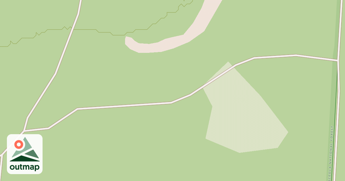 Map of USFS Motor Vehicle Use Map Roads {D48ED027-572E-49A6-84E1-B97F8E0D8705}